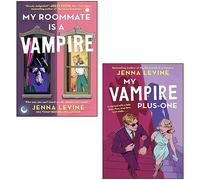My Vampires Series 2 Books Collection Set By Jenna Levine (My Roommate Is a Vampire & My Vampire Plus-One)