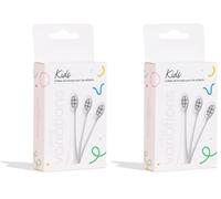 My Variations - Pack de 3 cabezales de cepillo de dientes eléctrico sónico para niños, recomendado por los dentistas, cerdas flexibles de nailon Dupont - a partir de 3 años (Paquete de 2)