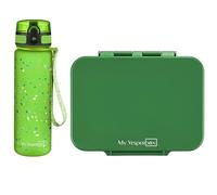 My Vesperbox - Bia Set - Fiambrera y botella de 500 ml para niños - a prueba de fugas y libre de BPA - Fiambrera para la escuela y la guardería - Juego de cajas bento