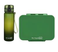 My Vesperbox - Bia Set - Fiambrera y botella de 750 ml para niños - a prueba de fugas y libre de BPA - Fiambrera para la escuela y la guardería - Juego de cajas bento