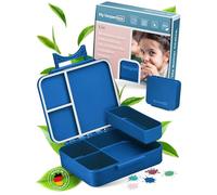 My Vesperbox LIV - Bento Box Kinder - Made in Germany - Model 2026 - Inastillable - Biobasis - Auslaufsicher & Unterteilt - BPA frei - extrem robust - Lunchbox - Brotdose mit Fächer - Jausenbox