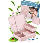 My Vesperbox LIV - Bento Box Kinder - Made in Germany - Model 2026 - Inastillable - Biobasis - Auslaufsicher & Unterteilt - BPA frei - extrem robust - Lunchbox - Brotdose mit Fächer - Jausenbox