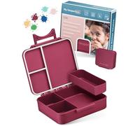 My Vesperbox LIV - Bento Box Kinder - Made in Germany - Model 2026 - Inastillable - Biobasis - Auslaufsicher & Unterteilt - BPA frei - extrem robust - Lunchbox - Brotdose mit Fächer - Jausenbox