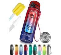 My Vesperbox Thermo Minny - Botella de acero inoxidable resistente al agua, con pajita o tamiz, 400 ml, 600 ml, botella de acero inoxidable resistente para niños y adultos, sin BPA