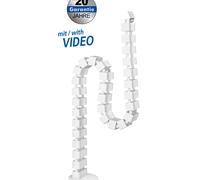 My Wall Flexible cable routing - Con una longitud personalizable de hasta 1285 m