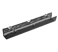 my wall Gestión de Cables de Escritorio HZ39L - Montaje Sencillo en Mesa, para atornillar, 914 mm de Largo, 95 mm de Ancho, Capacidad de Carga de 5 kg, gestión de Cables para Escritorio, Montaje bajo