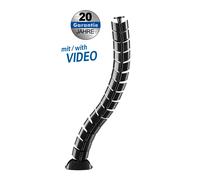 My Wall Guía de cables flexible - Con longitud personalizable de hasta 730 mm