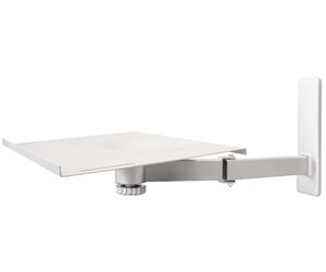 My Wall H20L - Soporte de Pared para televisores (hasta 53 cm/21", máx. 35 kg, inclinable, orientable), Color Blanco