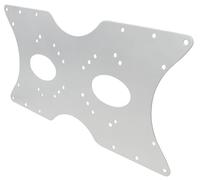 My Wall HA4L - Adaptador para soporte VESA 50/75/100/100x200/120x180/200, color plateado