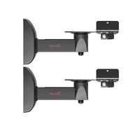 my wall HB7L - Soporte de Pared Universal para Altavoces (inclinable y Giratorio, Soporte para Cajas con Carga de hasta 15 kg, 2 Unidades)