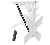 My Wall HL40MWL - Soporte de Techo motorizado con Mando a Distancia para TV y Pantalla Plana de 23-55 Pulgadas (58 cm - 140 cm), VESA, Color Blanco