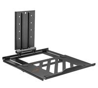 My Wall HLA4L Soporte adaptador ajustable para montaje de monitor, soporte para ordenador portátil, soporte para ordenador portátil, soporte ergonómico para ordenador portátil, universal, Negro