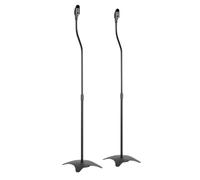 My Wall HS1SL - Pack de soportes para altavoces (2 unidades, orientable), negro