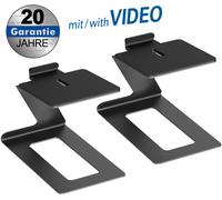 My wall hs33-3l - soporte para altavoces de mesa (2 unidades, con alfo