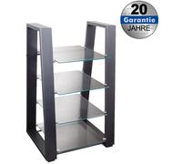My wall hz 100 l - soporte de pared, estante de tv / hifi, negro
