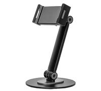 my wall Soporte de Mesa móvil HT36L para tabletas y Smartphones, Soporte Universal con 2 articulaciones esféricas, 4,7 - 12,9 Pulgadas, Soporte de Mesa Tableta, Almohadilla de Silicona para