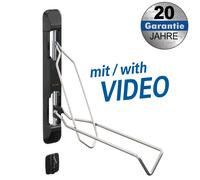 my wall HR11L Soporte de Pared para Rueda, Negro