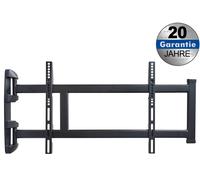 my wall Soporte de Pared para Pantallas Planas HP27AL, Giratorio 90°, Distancia a la Pared 28 mm, Ahorra Espacio, VESA hasta 600 x 400 mm, soporta hasta 40 kg