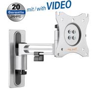 My Wall Soporte de Pared para TV para autocaravanas - HC1-2L - Soporte de Pared para TV para Autocaravana y Caravana - Soporte de TV Giratorio inclinable Compatible con VESA