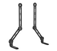 my wall Soporte Universal para Barra de Sonido HZ32-1L - Barra de Sonido Soporte TV para Pantallas de hasta 49 Pulgadas, Ahorro de Espacio, inclinación y orientación, soporta hasta 15 kg, Montaje en