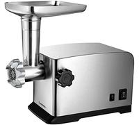 My Wave - Picadora de Carne - Potencia de 450W - Picadora Eléctrica con 3 Discos de Corte - Diseño en Acero Inoxidable - Interruptor On, Off y Revertir