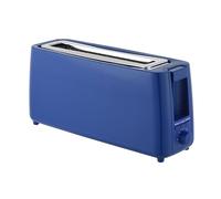 My Wave - Tostador Sencillo 1 Ranura - Para Todo Tipo de Pan y Bollería - Potencia 1050W - Temperatura Regulable y Capacidad para 2 Tostadas - Funciones de Recalentar, Descongelar y Detener- Azul