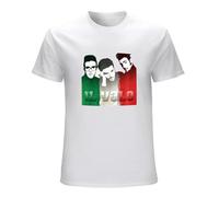 My Way Il Volo Men's Cotton T-Shirt White Shirt Top tee L