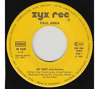 My Way (Live Version)/Medley: Diana/Put Your Head On my Shoulder/Lonely Boy/You Are My Destiny(7" Vinyl Single)(1988)(ZYX Records 1940)