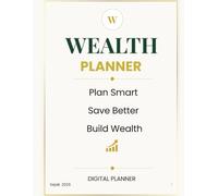 My Wealth Journey: A Personal Finance Planner to Track Your Budget, Income, Expenses and Savings