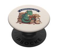 My Weekend Is Fully Booked, Lindo diseño de Lector de dragón PopSockets PopGrip Adhesivo