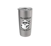 My Weekend Is Fully Booked Vaso térmico de acero inoxidable de doble pared