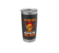 My Welder Never Has Repairs From Slag Welding Welders Lovers Vaso térmico de acero inoxidable de doble pared