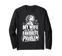 My Wife Is My Favorite Problem Divertido Dicho Divertido Manga Larga
