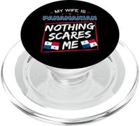 My Wife Is Panamanian Nothing Scares Me Panameña Panamá PopSockets PopGrip para MagSafe