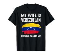 My Wife Is Venezuela Venezuela Bandera del Orgullo Patrimonio Raíces Camiseta