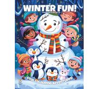 My Winter Fun!: Colouring Book For Kids Ages 6-10 (Magic Colouring Books Collection)