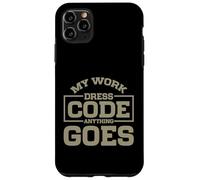 My Work Código de Vestimenta Anything Goes Freelancer Carcasa para iPhone 11 Pro MAX
