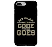 My Work Código de Vestimenta Anything Goes Freelancer Carcasa para iPhone 7 Plus/8 Plus
