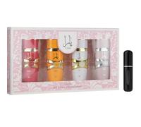 My Yara Collection - Set de 4 Perfumes de Mujer 25 ml + Atomizador de Regalo | Eau de Parfum Elegante y Duradero | Idea Perfecta para Regalar