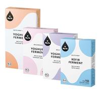 My.Yo - fermentos orgánicos para yogur, set de 4 | 4 variedades con 3 bolsas cada una | Fermento para yogur casero