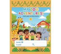 My Zoo Adventures: A Fun Writing & Drawing Journal for Little Explorers | Encourages Creativity, Curiosity, and Handwriting with Half Lined & Half Blank Pages