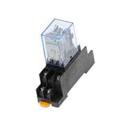 MY2P HH52P MY2NJ Bobina De Relé General DPDT Micro Mini Interruptor Electromagnético Con Base Enchufe AC 110V 220V DC 12V 24V(AC 220V)