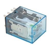 My4n-j - Relé de uso general 220vac bobina 14 pines 4no 4nc forma 5a corriente nominal 35 x 21,5 x 27 milímetros contactos plateados carcasa resistente a altas temperaturas para control industrial