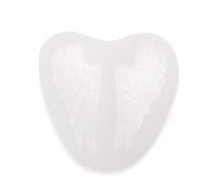 MYA - 1 Colgante de alas de ángel de Silicona para fabricación de Joyas, Molde de Resina, para Bricolaje, diseño de alas de ángel