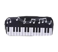 Mya 1 PC notas musicales piano teclado lápiz capacidad bolsas papelería oficina