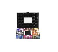 MYA Cosmetics - Maletín de Sombras de Ojos con 110 Tonos | Paleta de Maquillaje Profesional para Crear Looks Modernos y Complejos | Incluye Pinceles para Aplicar