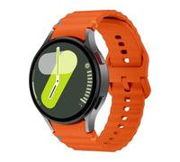 MYAPULUA Para Samsung Galaxy Watch 7/6/5/4/FE - Correas deportivas de silicona sin huecos, 40 mm/44 mm/47 mm/43 mm/46 mm/42 mm/45 mm - Hombres y mujeres
