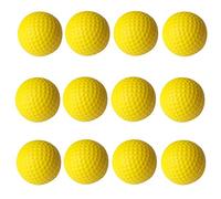 Myartte Pelotas de golf de espuma para práctica de golf para interiores o exteriores, paquete de 12 pelotas de espuma suave para hombres y mujeres
