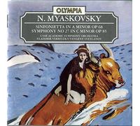 MYASKOVSKY;SYMPHONY NO. 27 & SIFONIETTA IN A MINOR OP 68/ SVETLANOV, VERBITZKY