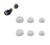 MYAYD 3 pares de almohadillas de silicona para Jabra Elite 75t/65t/Active/Sport Evolve, puntas de silicona para auriculares, cubierta de aislamiento de ruido, 3 tamaños diferentes (S/M/L), color